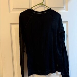 Smartwool Black Merino Long Sleeve Top